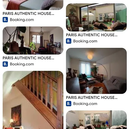 Authentic House 2 Maisons 1 Ideale Pour Groupes, Capacite 30 Personnes * Париж