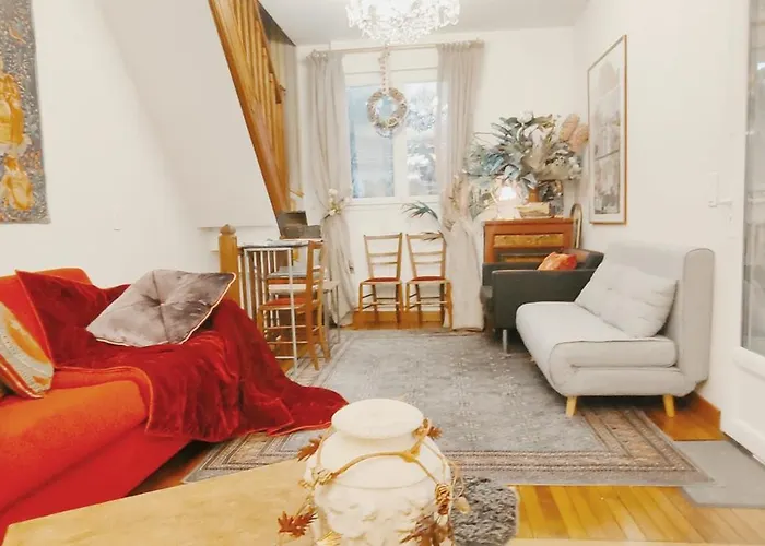 Authentic House 2 Maisons 1 Ideale Pour Groupes, Capacite 30 Personnes *